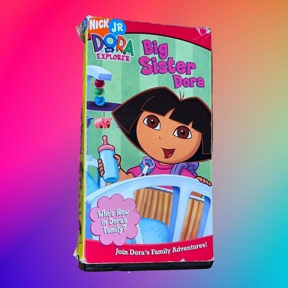 Dora the Explorer "Big Sister Dora" VHS Video Tape Nickelodeon Nick Jr - Picture 1 of 2